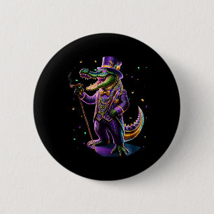 Mardigator Mardi Gras Alligator Kostüme Männer Fra Button