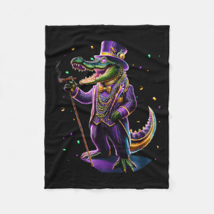 Mardigator Mardi Gras Alligator Kostüme Männer Fra Fleecedecke