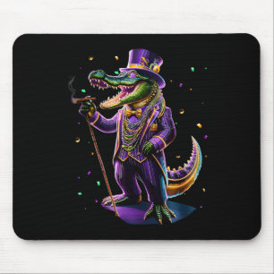 Mardigator Mardi Gras Alligator Kostüme Männer Fra Mousepad
