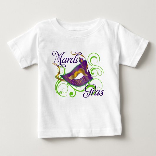 MardiGras Baby T-shirt (Vorderseite)