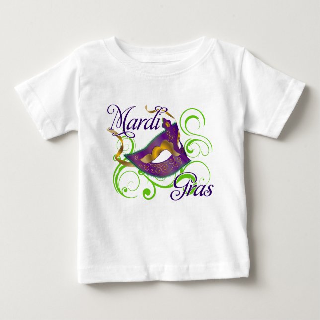 MardiGras Baby T-shirt (Vorderseite)