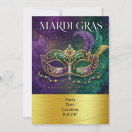 Mardigras Einladung