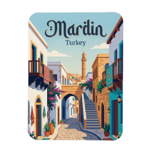 Mardin Gasse Türkei Magnet