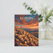 Mardin Türkei Postkarte (Stehend Vorderseite)