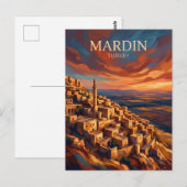 Mardin Türkei Postkarte (Vorne/Hinten)