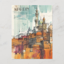 Mardin Turkiye Postkarte