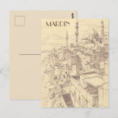 Mardin Turkiye Travel Postkarte (Vorne/Hinten)