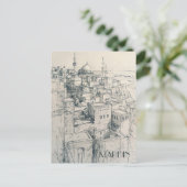 Mardin Turkiye Travel Postkarte (Stehend Vorderseite)