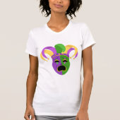 Mardis Gras Mask T-Shirt (Vorderseite)