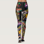 Mardis Gras New Orleans Leggings (Rückseite)
