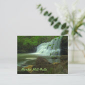 Mardis Mill Falls Postkarte (Stehend Vorderseite)
