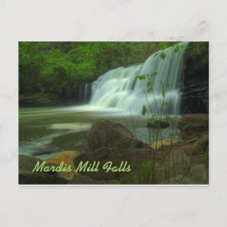 Mardis Mill Falls Postkarte