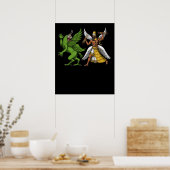 Marduk & Tiamat Poster (Küche)