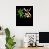 Marduk & Tiamat Poster (Heimbüro)