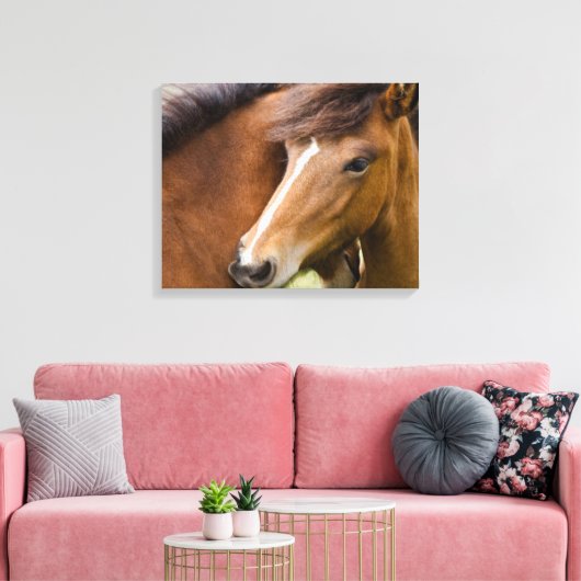 Mare and Colt Leinwanddruck (Insitu (Wohnzimmer))