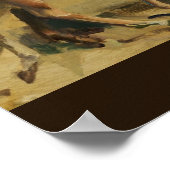 Mare and Foal by Munnings Poster (Ecke)