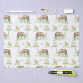 Mare and Horse Foal Pattern Seidenpapier (Handwerk)