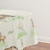 Mare and Horse Foal Pattern Tischdecke (Beispiel)