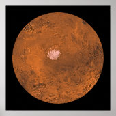 Mare Australe region of Mars Poster (Vorne)
