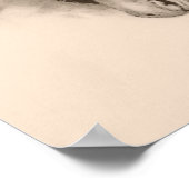 Mare-n-Foal mit Kohlewirkung-tint Poster (Ecke)