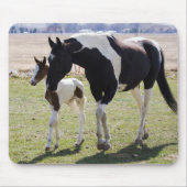Mare und Filly Walking Mousepad (Vorne)