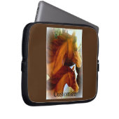 Mare und Pony Thunder_Cove Laptopschutzhülle (Vorne Rechts)