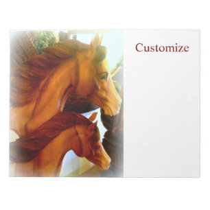 Mare und Pony Thunder_Cove Notizblock