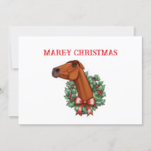 Mare-y Christmas Card 2