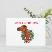 Mare-y Christmas Card 2 Ankündigung (Stehend Vorderseite)