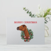 Mare-y Christmas Card 2 Ankündigung (Stehend Vorderseite)