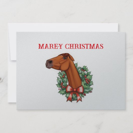 Mare-y Christmas Card 2 Ankündigung (Vorderseite)