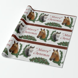 Mare-y Christmas Geschenkpapier