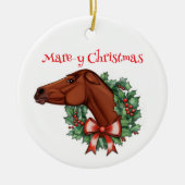 Mare-y Christmas Keramik Ornament (Vorne)