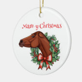 Mare-y Christmas Keramik Ornament (Links)