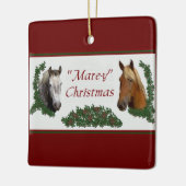 Mare-y Christmas Keramikornament (Links)