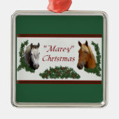 Mare-y Christmas Ornament Aus Metall (Vorne)