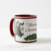 Mare-y Christmas Tasse (Vorderseite Links)