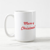 Mare-y Weihnachten! Funny Horse Tasse Große (Links)