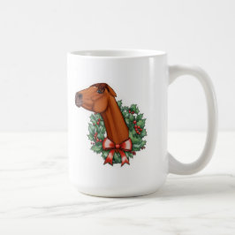 Mare-y Weihnachten! Funny Horse Tasse Große