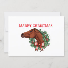 Mare-y-Weihnachtskarte Ankündigung