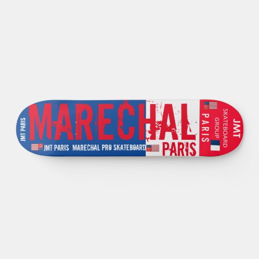 MARECHAL JMT PARIS 7 3/4" Skateboard Deck (Horizontal)