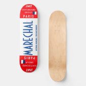 MARECHAL JMT PARIS 8 1/4" Skateboard Deck (Vorderseite)