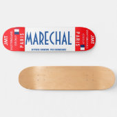 MARECHAL JMT PARIS 8 1/4" Skateboard Deck (Horizontal)
