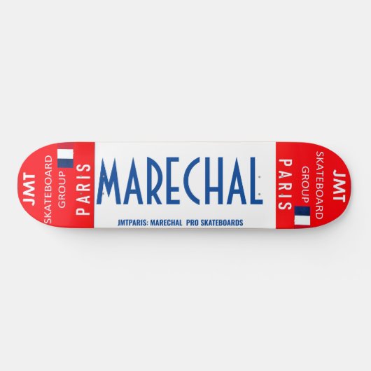 MARECHAL JMT PARIS 8 1/4" Skateboard Deck (Horizontal)