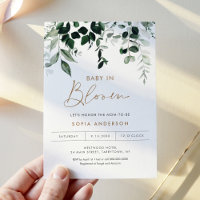 MAREE Greenery Baby in Bloom Baby Shower