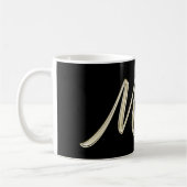 Marek Name whitegold Tasse Teetasse Kaffeetasse (Links)