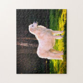 Maremma Sheepdog Beauty Puzzle (Vertikal)