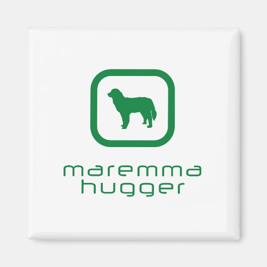 Maremma Sheepdog Magnet (Vorne)