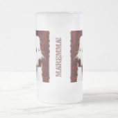 Maremma Sheepdog Mattglas Bierglas (Mittel)