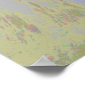 Maremma sheepdog Pop Art Poster (Ecke)